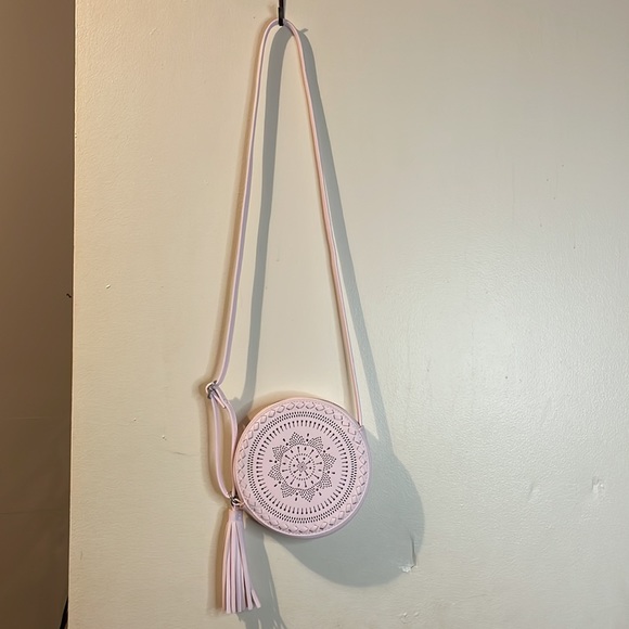 Art class pink boho crossbody bag - Picture 3 of 4